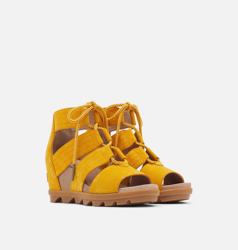 Sorel Dam Sandaler Gula - Joanie™ Ii Lace Wedge - WYI-691784